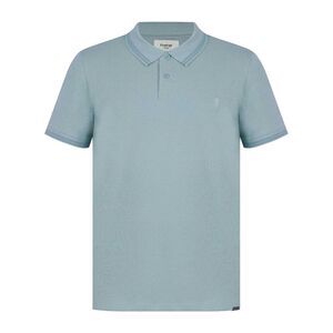 Firetrap Mens Lazer Logo Cotton Polo Shirt / Blue